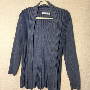 Kim Rogers Blue Size M sweater Cardigan